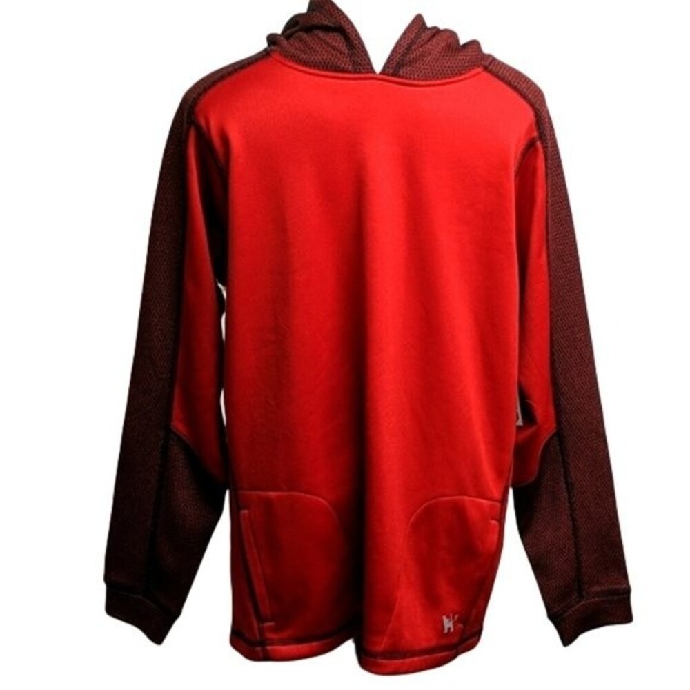 NEW Mambo Australia Hooded Youth Pullover Sweater Hoodie Red/Burgundy XL (18/20)
